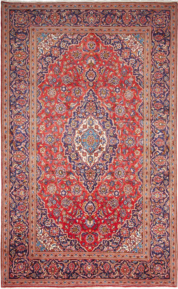 Persialainen matto Keshan 10'8"x6'8" 10'8"x6'8", Persialainen matto Solmittu käsin