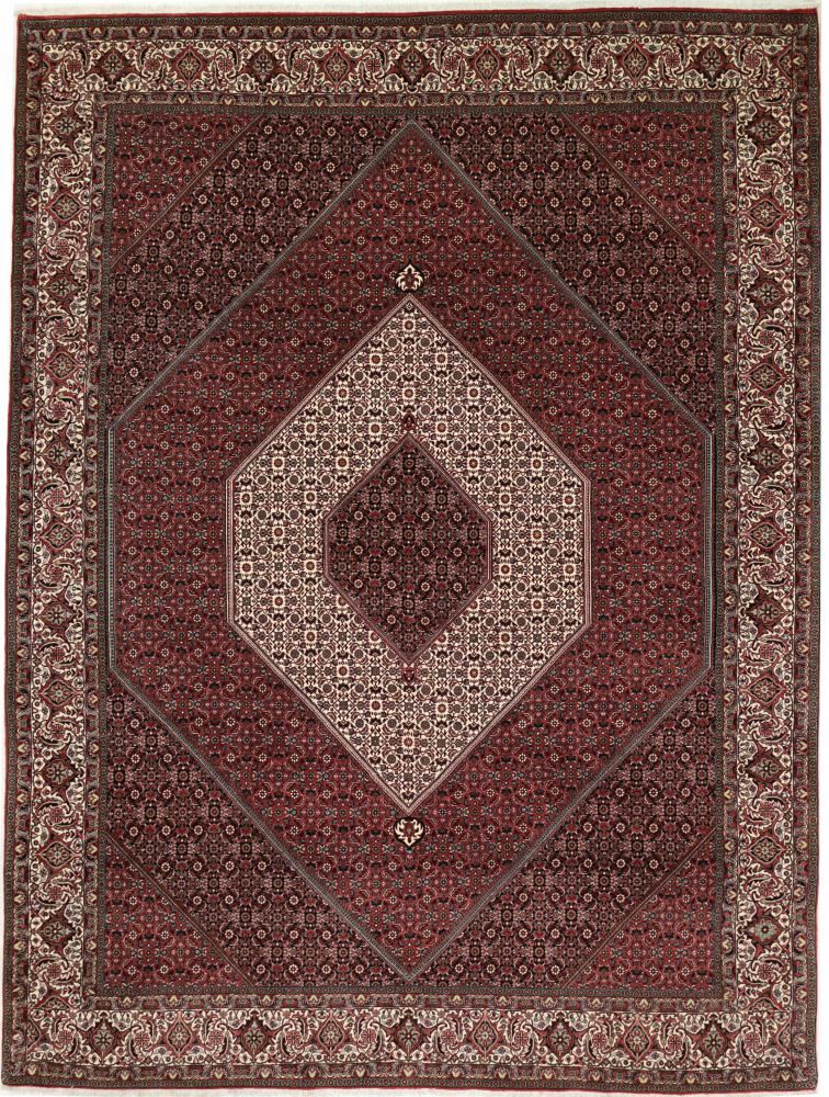 Persian Rug Bidjar Tekab 11'1"x8'4" 11'1"x8'4", Persian Rug Knotted by hand