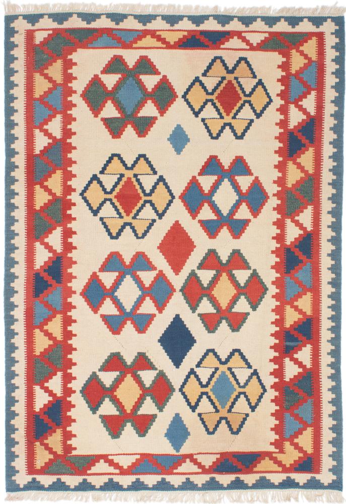 Persian Rug Kilim Fars 5'9"x3'11" 5'9"x3'11", Persian Rug Woven by hand
