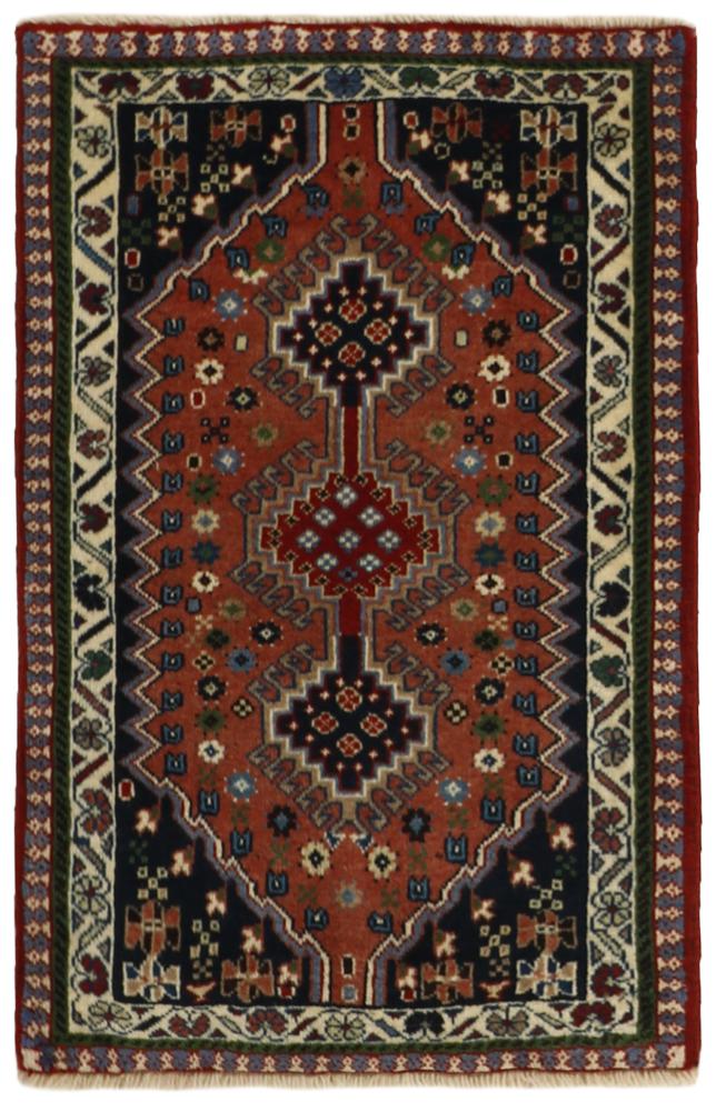 Persian Rug Yalameh 90x63 90x63, Persian Rug Knotted by hand