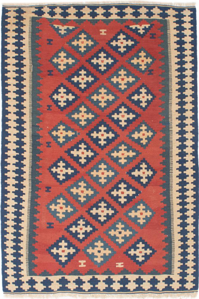 Persian Rug Kilim Fars 149x107 149x107, Persian Rug Woven by hand