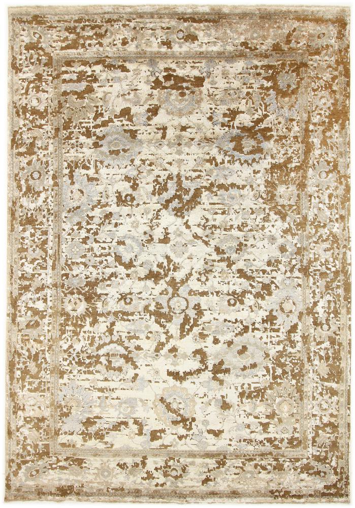 Indiai szőnyeg Sadraa 11'6"x8'0" 11'6"x8'0", Perzsa szőnyeg Kézzel csomózva
