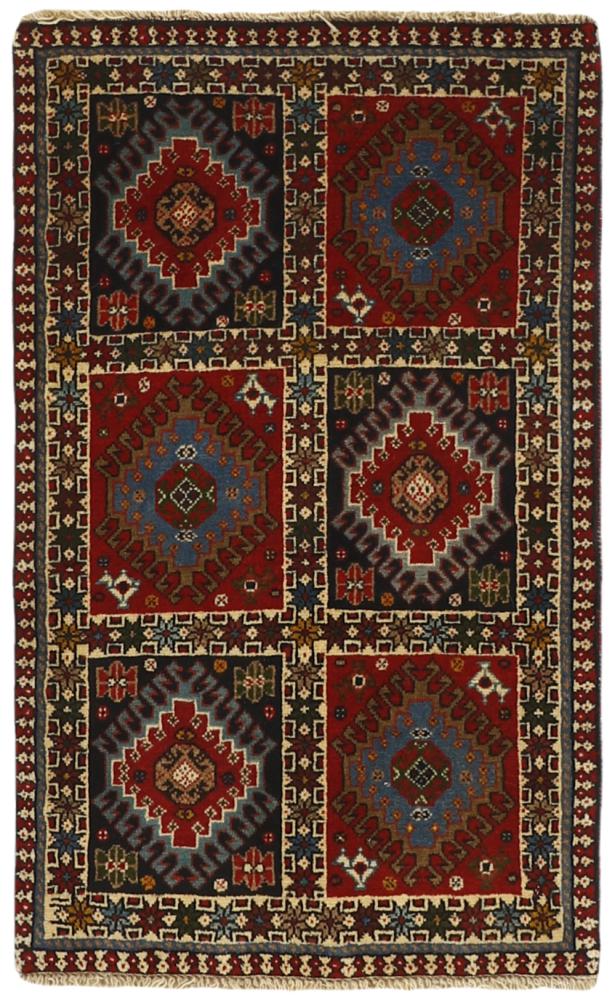  ペルシャ絨毯 ヤラメー 98x62 98x62,  ペルシャ絨毯 手織り
