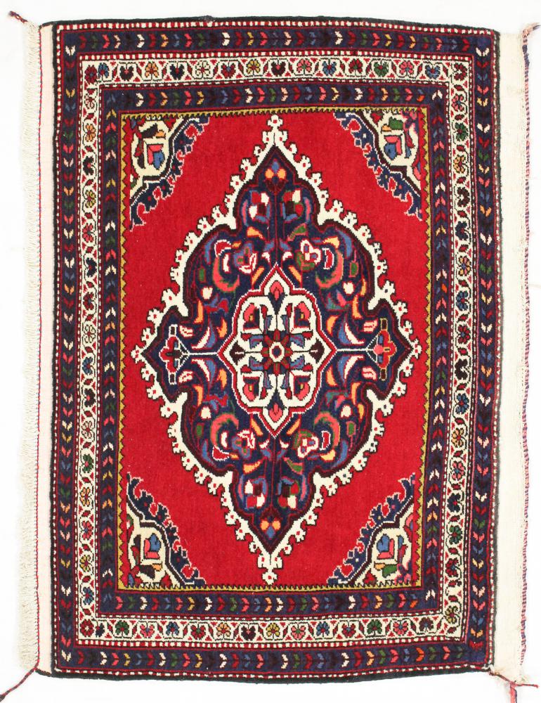  ペルシャ絨毯 ルドバー 3'4"x2'2" 3'4"x2'2",  ペルシャ絨毯 手織り