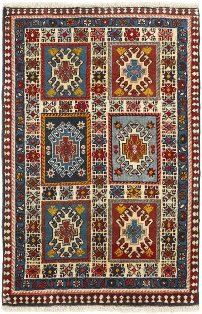  ペルシャ絨毯 ヤラメー 94x61 94x61,  ペルシャ絨毯 手織り