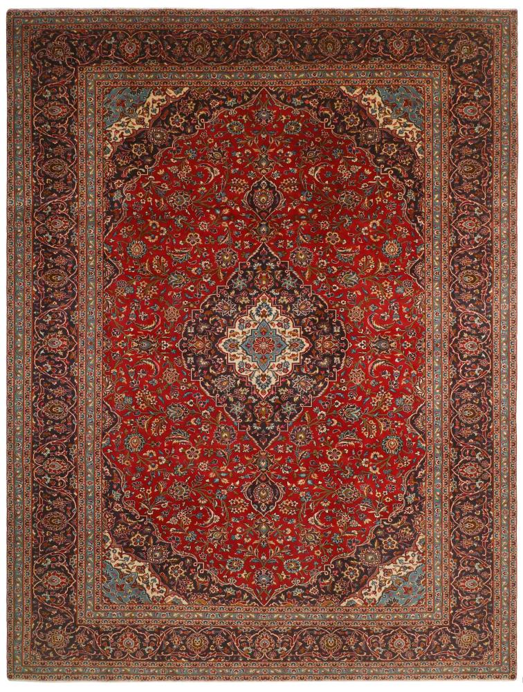 Perzisch tapijt Keshan 394x294 394x294, Perzisch tapijt Handgeknoopte
