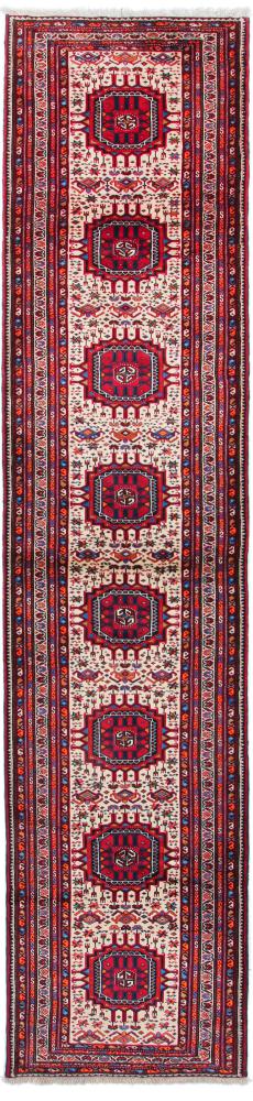 Tapis persan Yalameh 395x89 395x89, Tapis persan Noué à la main