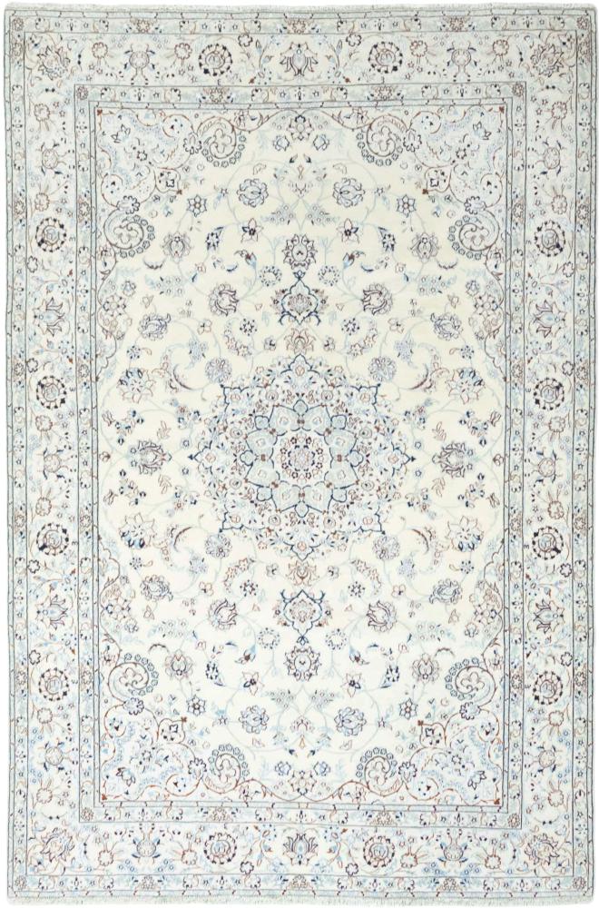 Persian Rug Nain 9La 10'2"x6'8" 10'2"x6'8", Persian Rug Knotted by hand