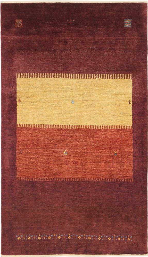 Perzisch tapijt Perzisch Gabbeh Loribaft 4'11"x2'9" 4'11"x2'9", Perzisch tapijt Handgeknoopte