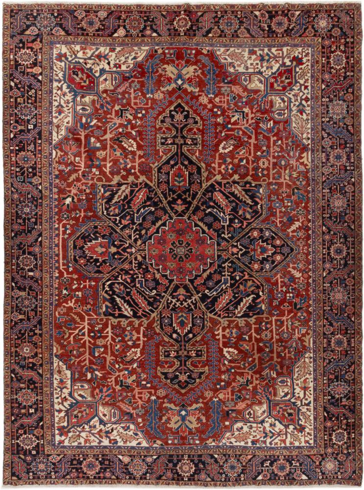 Persian Rug Heriz Antique 388x290 388x290, Persian Rug Knotted by hand