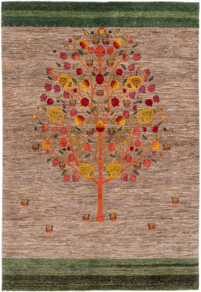 Perzsa szőnyeg Perzsa Gabbeh Loribaft Nature 8'0"x5'6" 8'0"x5'6", Perzsa szőnyeg Kézzel csomózva