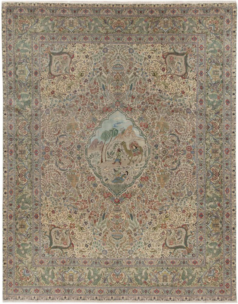 Perzsa szőnyeg Tabriz 390x310 390x310, Perzsa szőnyeg Kézzel csomózva