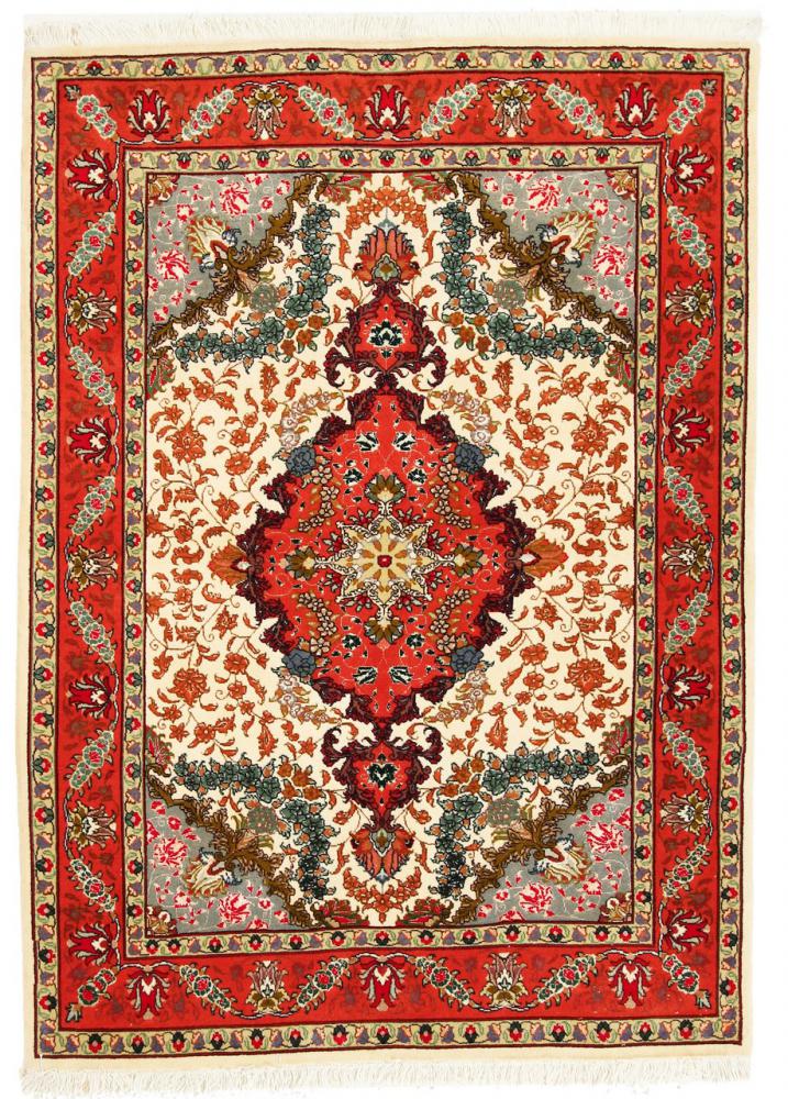 Perzsa szőnyeg Tabriz 50Raj 148x100 148x100, Perzsa szőnyeg Kézzel csomózva