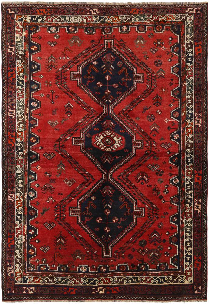 Perzisch tapijt Shiraz 258x181 258x181, Perzisch tapijt Handgeknoopte