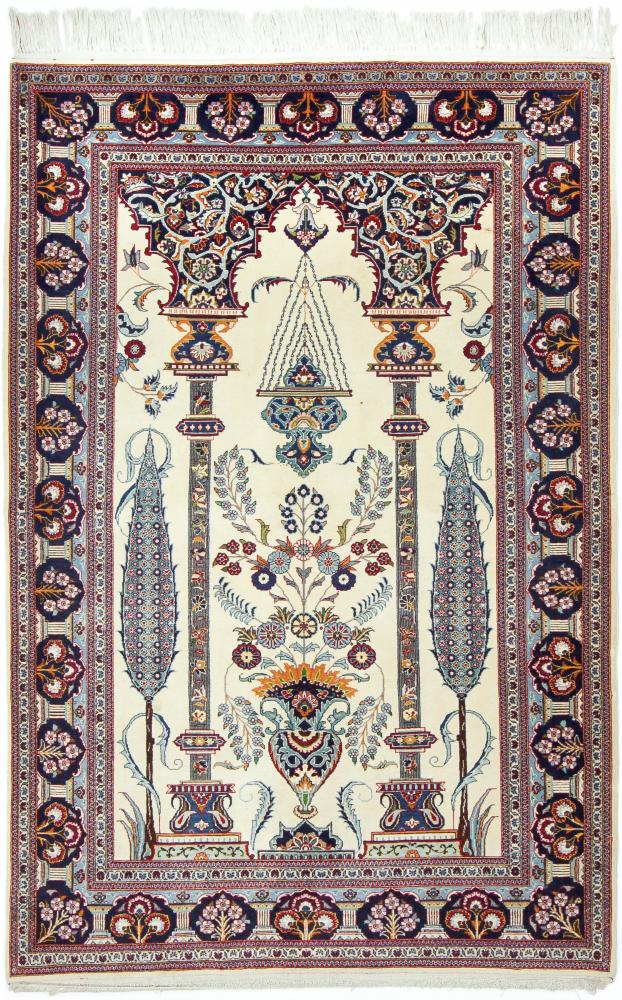Persialainen matto Keshan Antiikki 209x142 209x142, Persialainen matto Solmittu käsin
