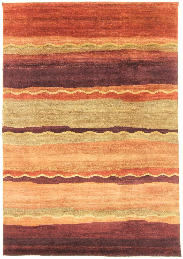 Tapis indien Sadraa 215x150 215x150, Tapis persan Noué à la main