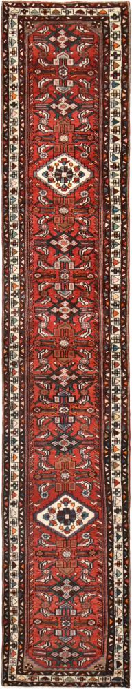 Persian Rug Hamadan 12'8"x2'4" 12'8"x2'4", Persian Rug Knotted by hand