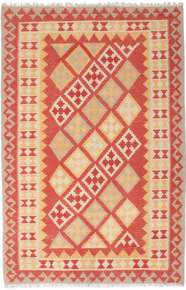 Persian Rug Kilim Fars 8'5"x5'6" 8'5"x5'6", Persian Rug Woven by hand