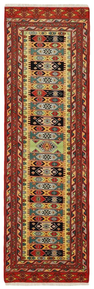Persian Rug Turkaman 301x89 301x89, Persian Rug Knotted by hand