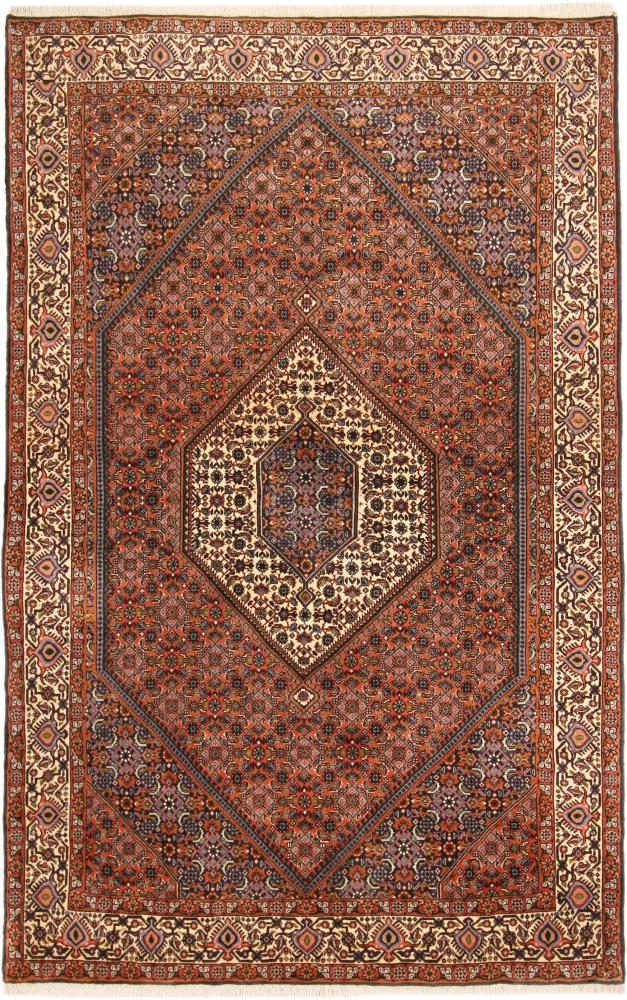 Tapis persan Bidjar Tekab 216x141 216x141, Tapis persan Noué à la main