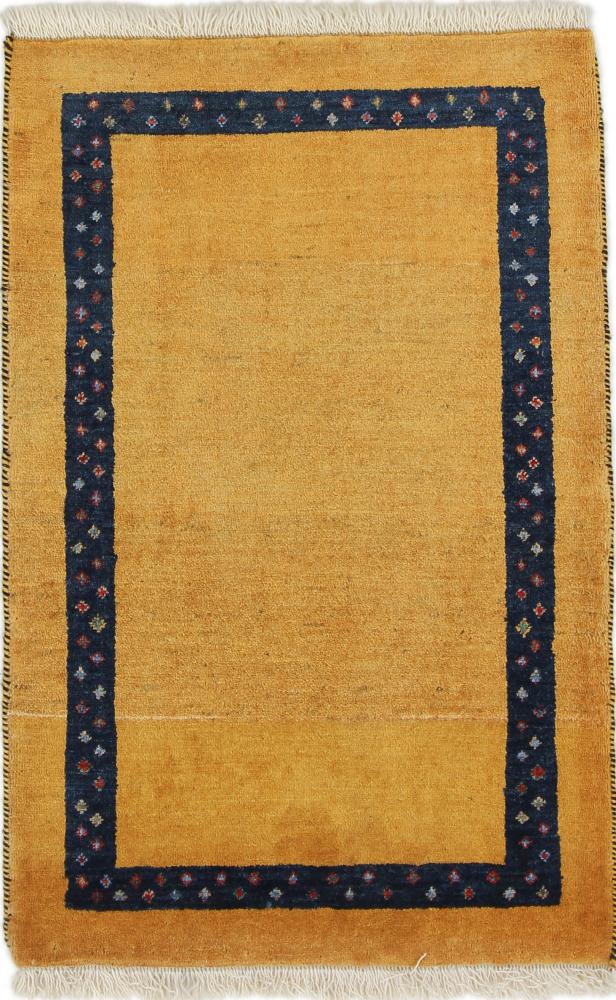 Tapis persan Persan Gabbeh Loribaft 97x63 97x63, Tapis persan Noué à la main