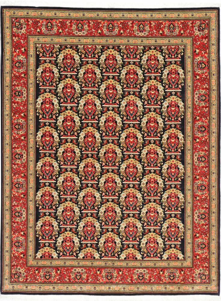 Persian Rug Tabriz 50Raj 6'6"x4'11" 6'6"x4'11", Persian Rug Knotted by hand