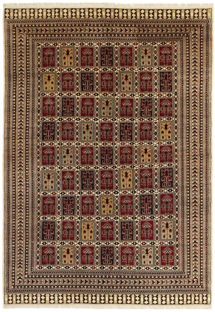 Persian Rug Turkaman 243x162 243x162, Persian Rug Knotted by hand