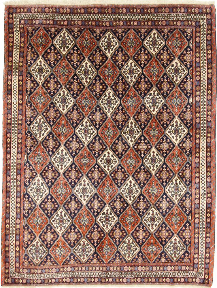 Persian Rug Afshar 240x179 240x179, Persian Rug Knotted by hand