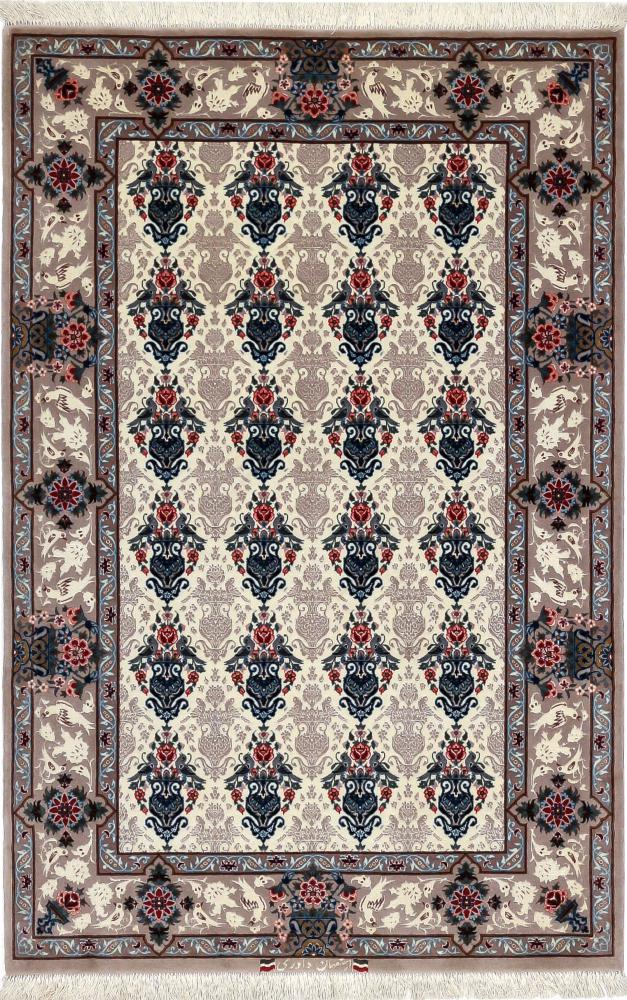 Perzisch tapijt Isfahan Zijden Pool 149x99 149x99, Perzisch tapijt Handgeknoopte