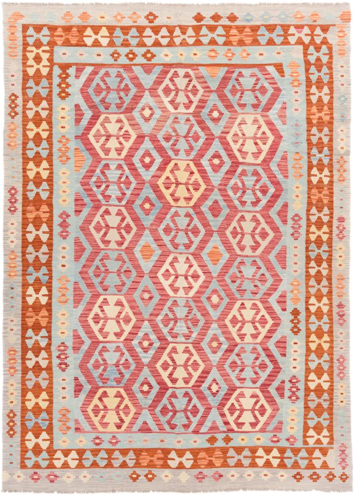 Afghanischer Teppich Kelim Afghan 287x204 287x204, Perserteppich Handgewebt