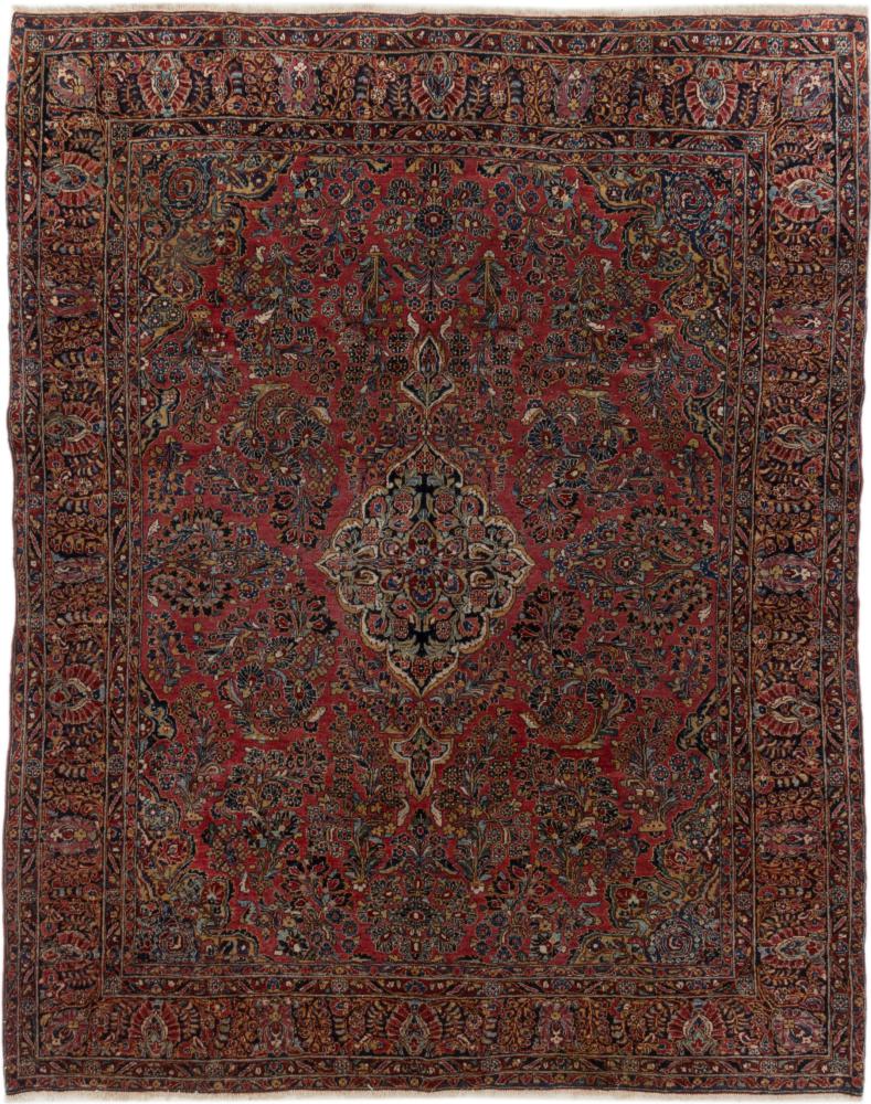 Persisk tæppe American Sarough Antikke 9'9"x7'10" 9'9"x7'10", Persisk tæppe Knyttet i hånden