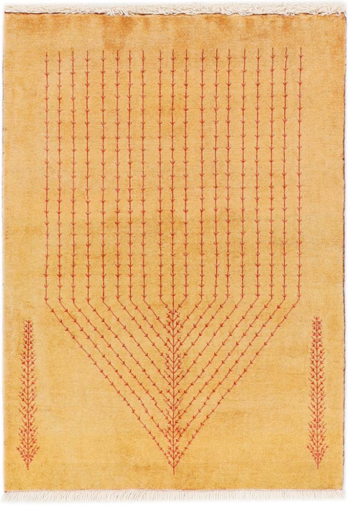 Perzsa szőnyeg Perzsa Gabbeh Loribaft 4'9"x3'5" 4'9"x3'5", Perzsa szőnyeg Kézzel csomózva