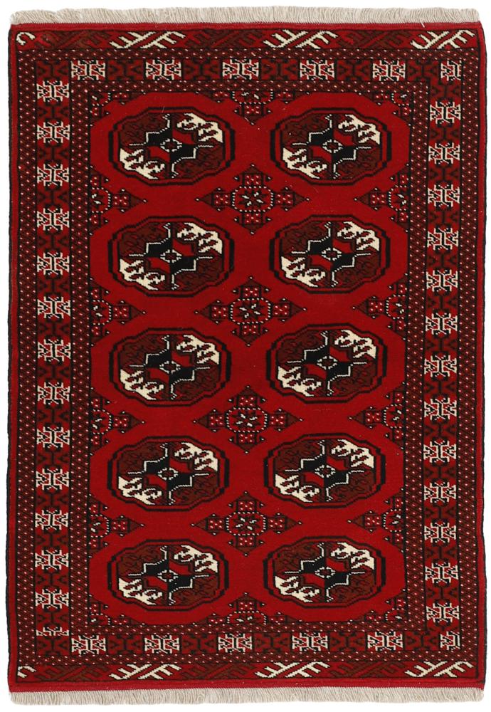 Περσικό χαλί Turkaman 145x100 145x100, Περσικό χαλί Οι κόμποι έγιναν με το χέρι