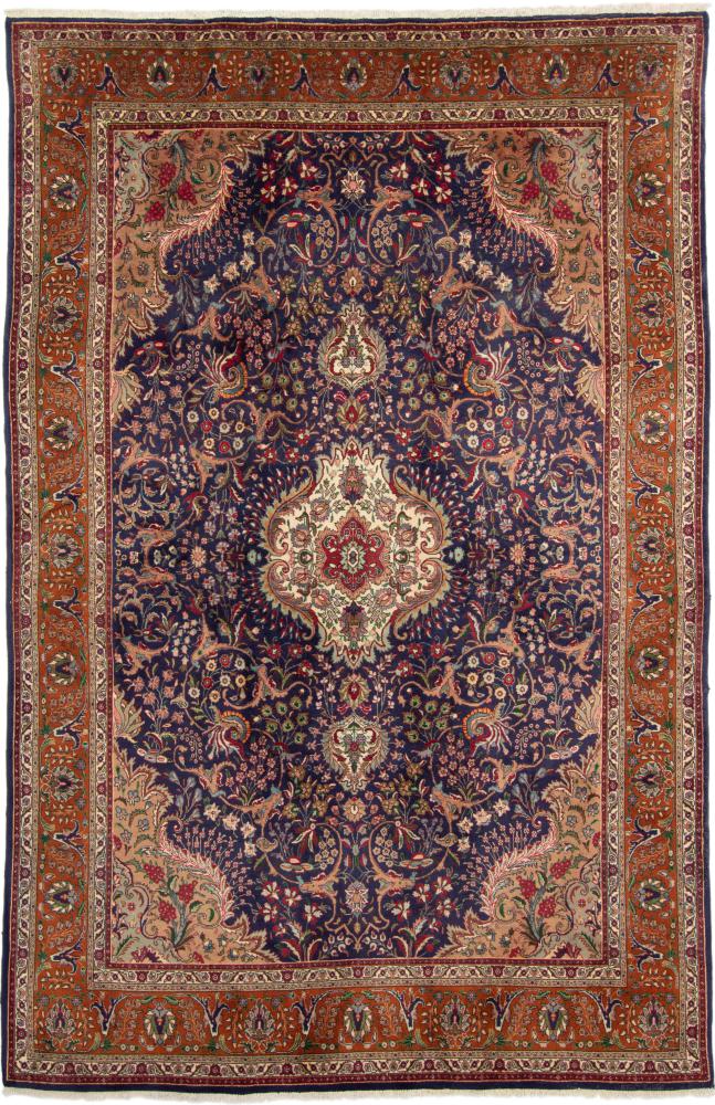 Persialainen matto Tabriz 50Raj 10'1"x6'6" 10'1"x6'6", Persialainen matto Solmittu käsin