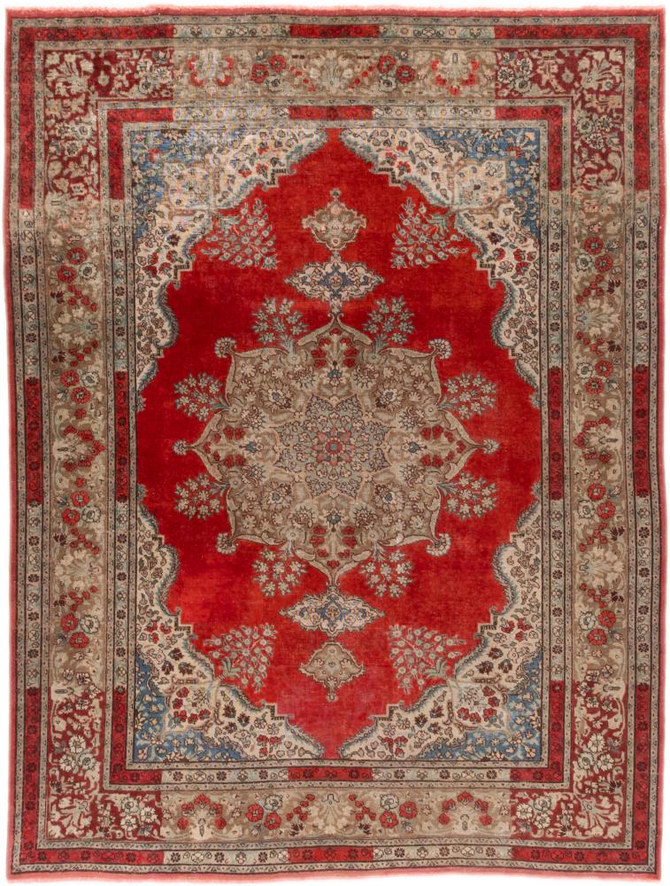 Persian Rug Vintage 10'0"x7'7" 10'0"x7'7", Persian Rug Knotted by hand