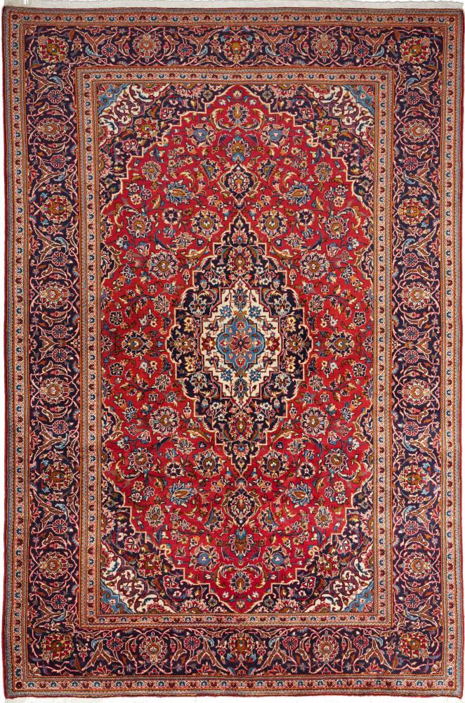 Persialainen matto Keshan 9'7"x6'5" 9'7"x6'5", Persialainen matto Solmittu käsin