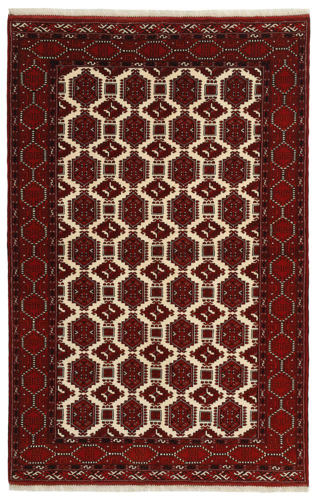 Perzisch tapijt Turkaman 253x158 253x158, Perzisch tapijt Handgeknoopte