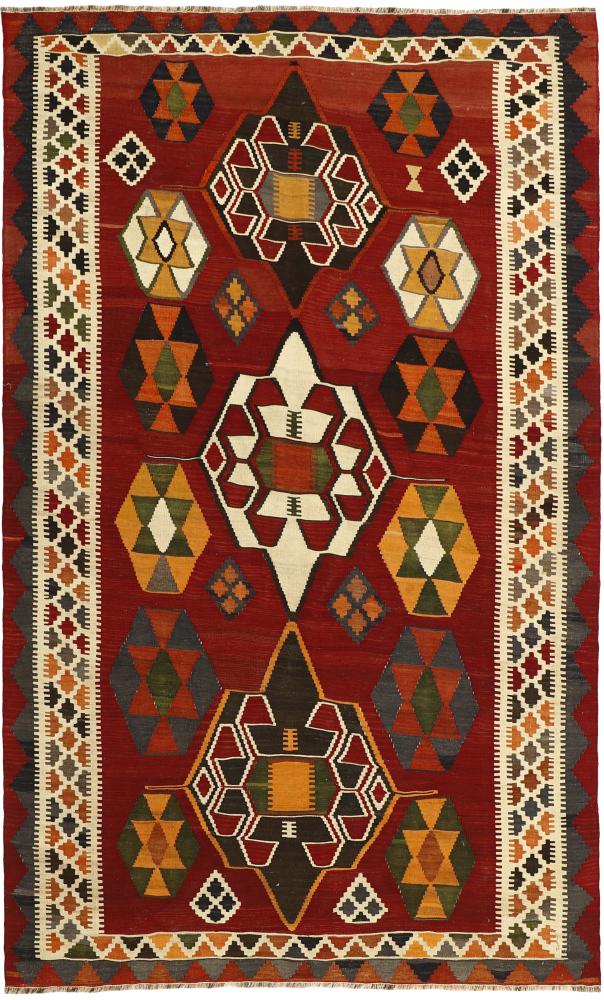 Persisk matta Kilim Fars Heritage 245x146 245x146, Persisk matta Knuten för hand
