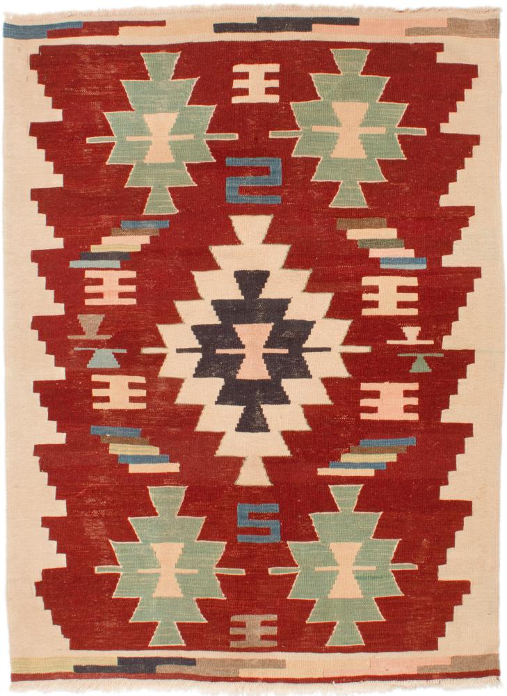 Tapis persan Kilim Fars 167x122 167x122, Tapis persan Tissé à la main