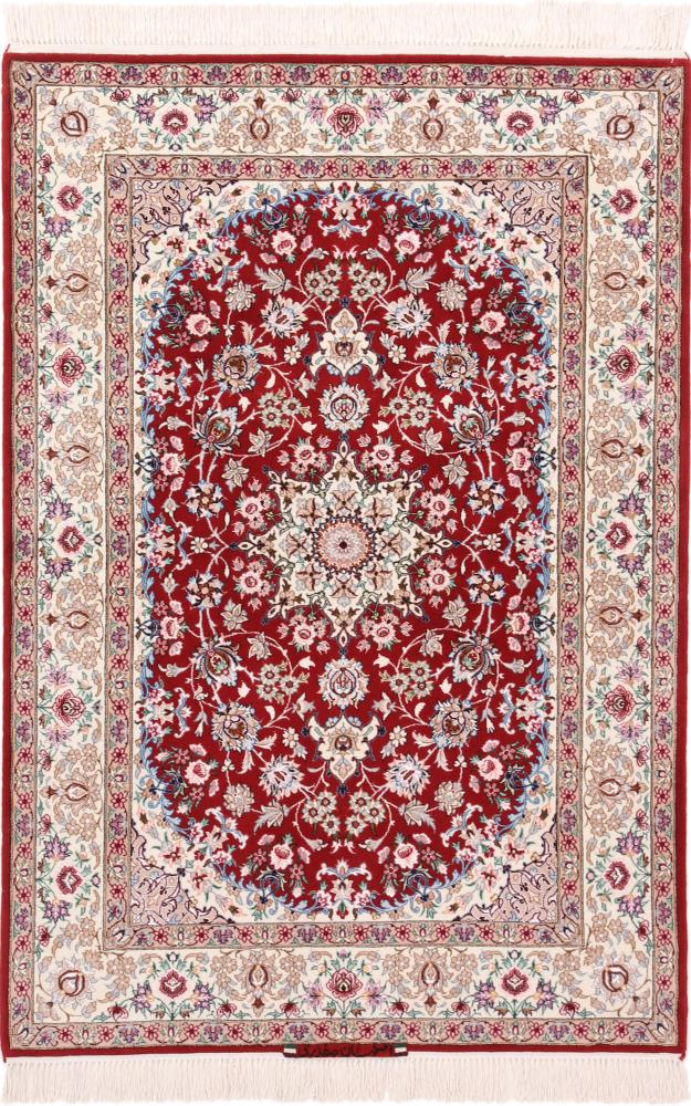 Perzisch tapijt Isfahan Zijden Pool 161x112 161x112, Perzisch tapijt Handgeknoopte