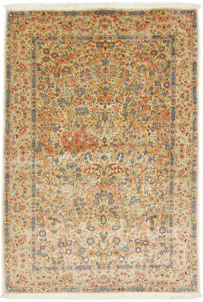Persian Rug Kerman 216x150 216x150, Persian Rug Knotted by hand