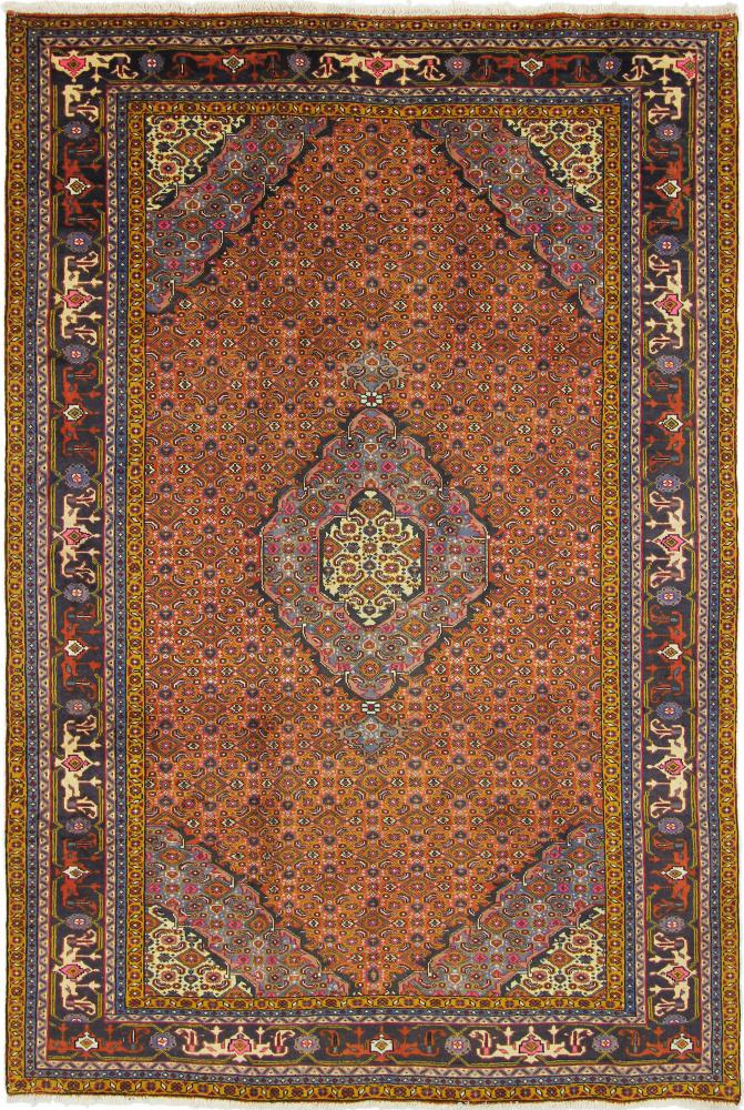 Perzisch tapijt Ardebil 9'6"x6'6" 9'6"x6'6", Perzisch tapijt Handgeknoopte