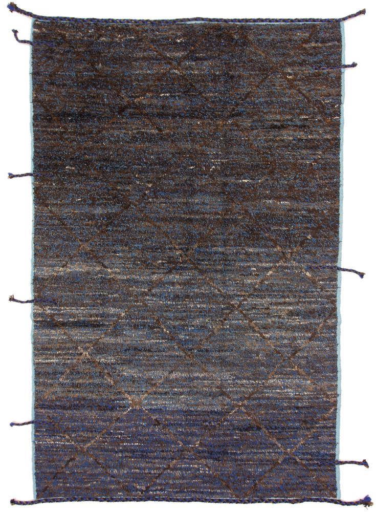 Pakisztáni szőnyeg Berber Maroccan Design 9'2"x6'0" 9'2"x6'0", Perzsa szőnyeg Kézzel csomózva
