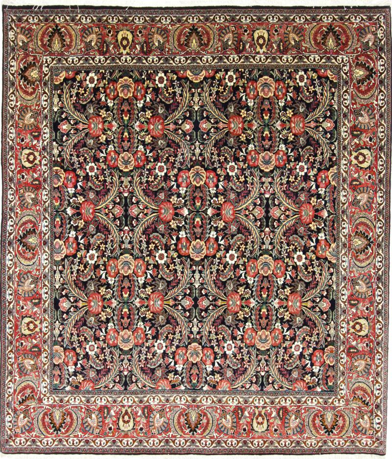  ペルシャ絨毯 ビジャー 247x210 247x210,  ペルシャ絨毯 手織り