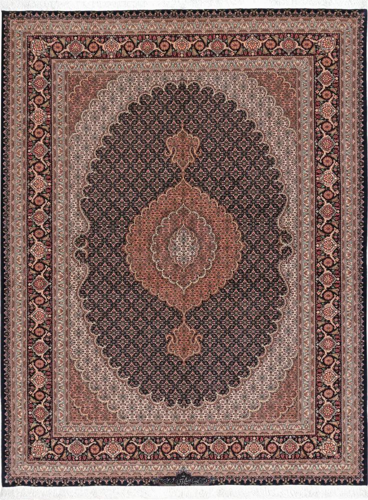Persian Rug Tabriz Mahi Super 201x152 201x152, Persian Rug Knotted by hand