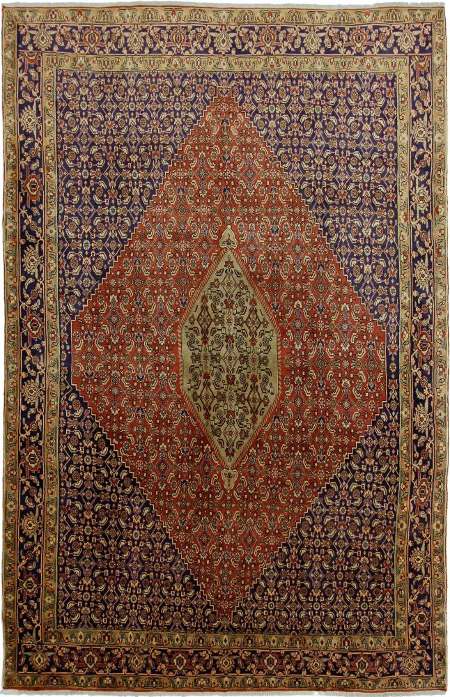 Persian Rug Bidjar 11'3"x7'5" 11'3"x7'5", Persian Rug Knotted by hand