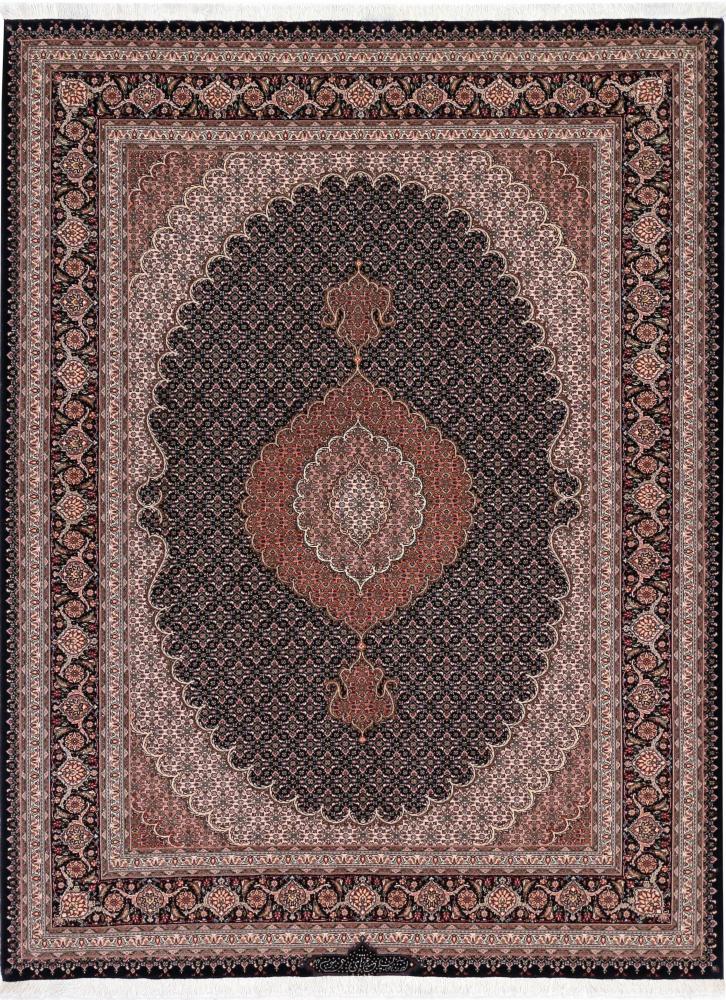 Persian Rug Tabriz Mahi Super 6'8"x5'1" 6'8"x5'1", Persian Rug Knotted by hand