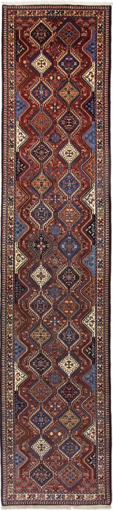 Persian Rug Aliabad 12'9"x2'9" 12'9"x2'9", Persian Rug Knotted by hand