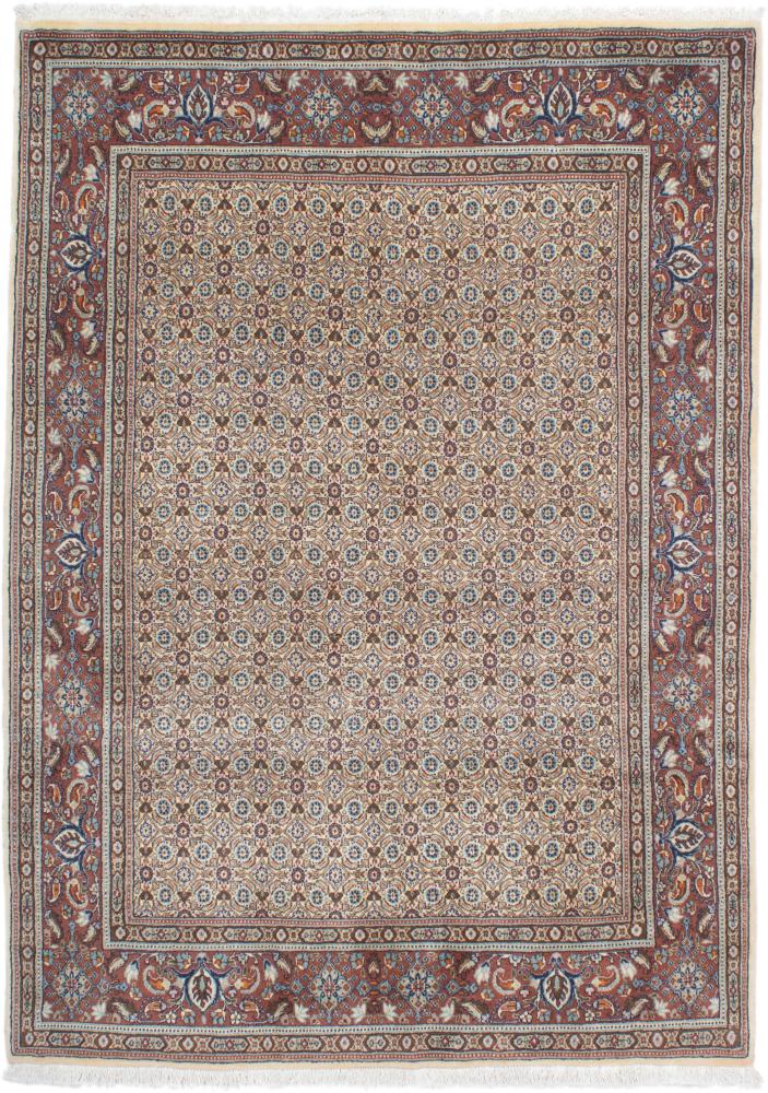 Persialainen matto Moud 204x147 204x147, Persialainen matto Solmittu käsin
