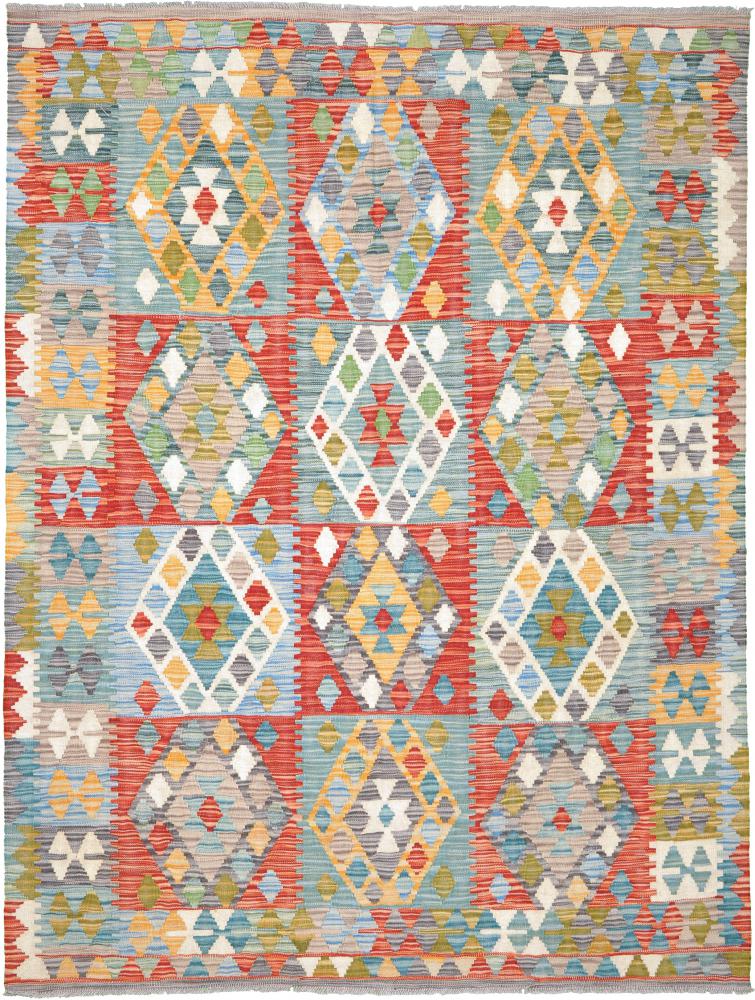 Pakistani rug Kilim Afghan Himalaya 6'5"x4'11" 6'5"x4'11", Persian Rug Woven by hand